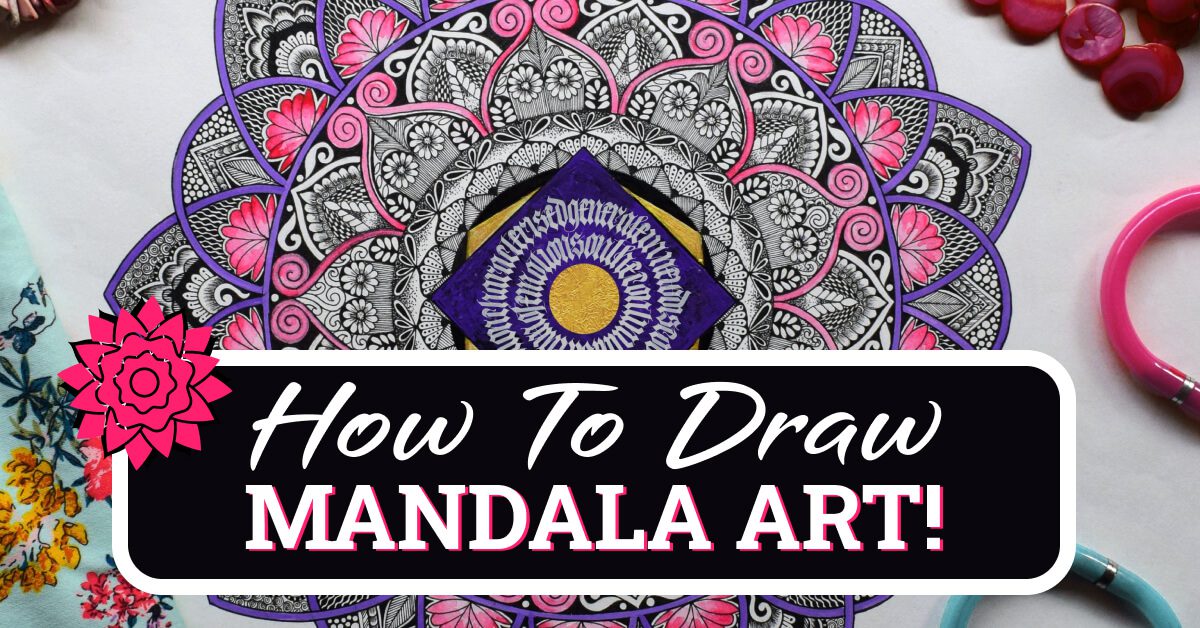 How to Draw Mandala Art